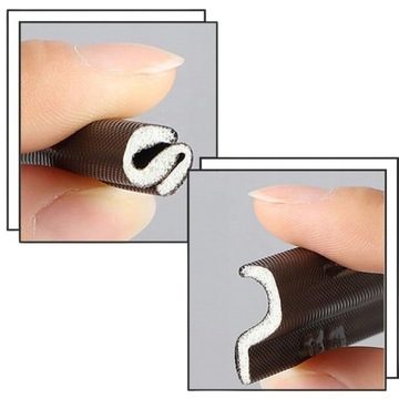 УПЛОТНИТЕЛЬ ДЛЯ ДВЕРЕЙ, ОКОННЫХ РАМ, ЛЕНТА САМОКЛЕЯЩАЯСЯ ОКОННАЯ, 6 М