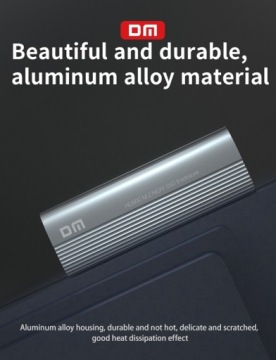 Твердотельный накопитель M.2 NGFF USB-C 3.2, 6 Гбит/с, отсек для диска