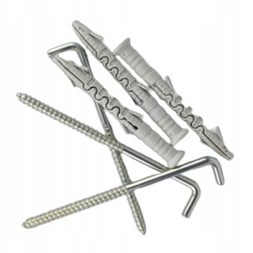 РАМОЧНЫЙ РАСШИРИТЕЛЬ ПРЯМОЙ КРЮК 10Х100 10 ШТ.