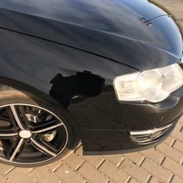 КРЫЛО PASSAT B6 ЧЕРНОЕ LC9X C9X ОЦИНКОВАННОЕ ГАРАНТИЯ