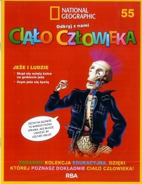 KOLEKCJA CIAŁO CZŁOWIEKA nr 55 + dodatki