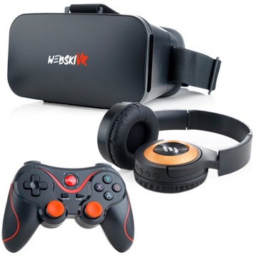 IDEALNY POMYSŁ NA PREZENT POD CHOINKĘ BOŻE NARODZENIE GOGLE VR 3D 360 PILOT