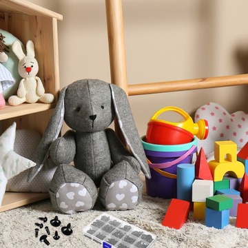1 коробка Защитные глаза Пластиковые черные защитные глаза DIY