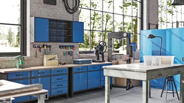 Шкаф для инструментов МЕТАЛЛ JAN NOWAK DAREK синий