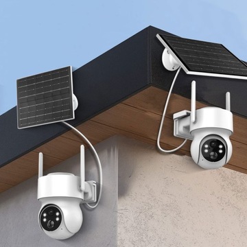 KAMERA SOLARNA ZEWNĘTRZNA OBROTOWA IP WIFI 4MPX FULL HD+ DO MONITORINGU