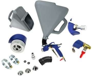 ПИСТОЛЕТ ДЛЯ ПОКРАСКИ БЕЛОЙ ШТУКАТУРКОЙ 7,5 Л С РЕЗИНОВЫМ СОЕДИНЕНИЕМ