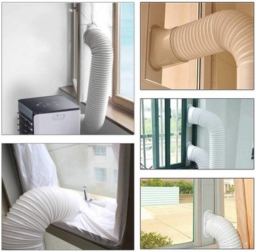 ВЫХОДНОЙ ШЛАНГ КОНДИЦИОНЕРА, ГИБКИЙ ВЕНТИЛЯЦИОННЫЙ ШЛАНГ, ДИАМЕТР 15 СМ