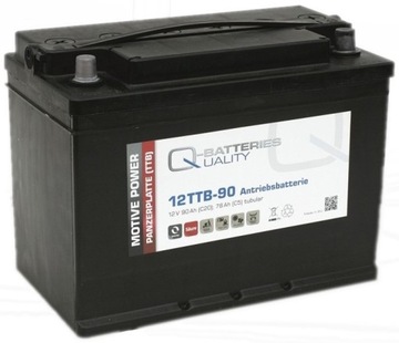 AKUMULATOR PANCERNY 12TTB-90 12V 90Ah ZASILANIE FV