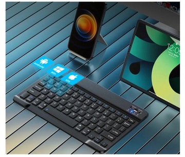 Беспроводная клавиатура для планшета, телефона, телевизора, маленького Bluetooth