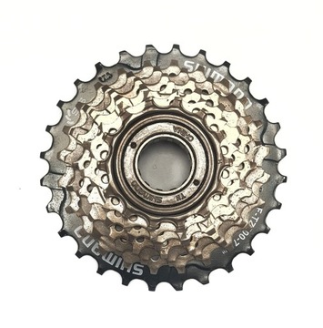 Shimano MF-TZ-500-7-скоростная ЗВЕЗДОЧКА свободного хода 14-28 ОРИГИНАЛ + ЦЕПЬ HG40