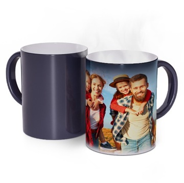 Волшебная фотокружка с вашей фотографией и текстом, фотокружка в подарок.