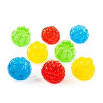 ПЕСОЧНЫЕ ФОРМЫ ДЛЯ ПЛЯЖА, НАБОР 8 шт.