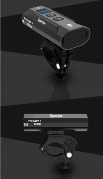 Велосипедный фонарь Spectre ProLight2 1200лм 3 светодиода USB
