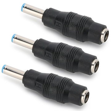 3 szt. złącze zasilacza 5,5x2,1mm wtyk do ładowarki męskiej 4,5x3,0 do lapt