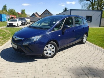 Opel Zafira C Tourer 1.6 CDTI Ecotec 120KM 2016 Opel Zafira 1.6cdti 120KM 2016R 5 osobowa Raty