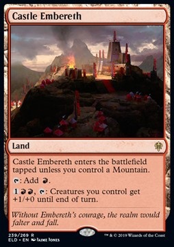 Karta Magic: The Gathering Castle Embereth WIZARDS OF THE COAST