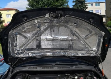 Коврик шумоизоляционный в арки автомобиля, бутил, 2,0 мм, 400х50 см