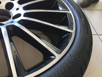 ДИСКИ 19 MERCEDES W205 AMG ПЕРЕДНИЕ 7,5 ЗАДНИЕ 8,5 ШИНЫ