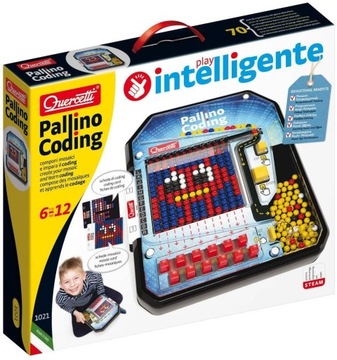 Gra planszowa Quercetti Pallino Coding - Myślenie komutacyjne programowanie