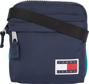 TOMMY HILFIGER TORBA LISTONOSZKA TJM REPORTER NAVY