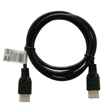Кабель SAVIO HDMI (M) 2м, черный, позолоченные наконечники