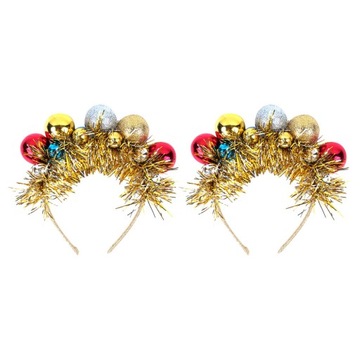 2 sztuk Adorable Christmas Kids Head Hoops