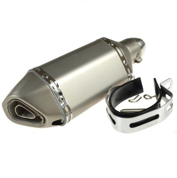 СПОРТИВНЫЙ ГЛУШИТЕЛЬ УНИВЕРСАЛЬНЫЙ AKRAP КОРОТКАЯ НАКЛЕЙКА AKRAPOVIC DB KILL