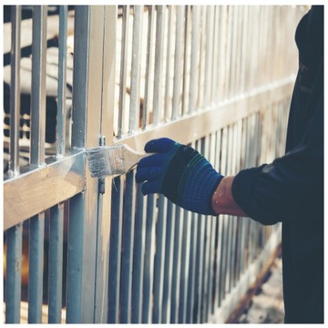 Краска по металлу от ржавчины СТАЛЬ ПОЛУМАТОВАЯ RAL 7046 0,7 л Ferrobond Набор из 2 шт.