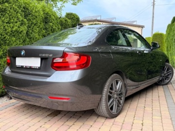 BMW Seria 2 F22-F23-F45-F46 Coupe 220d (Euro 6) 190KM 2016 BMW Seria 2 2. 0 DIESEL 190KM, 8hp, harman kardon, pdc, skóra, bezwypadek, zdjęcie 12