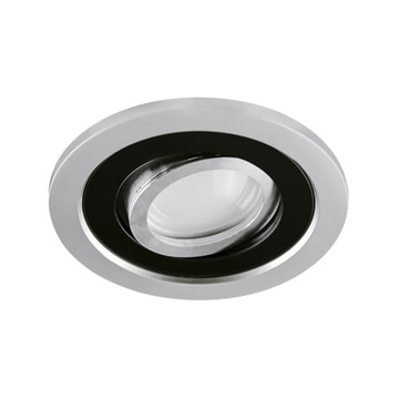 Sufitowa oprawa punktowa srebrna czarna 20W GU10 IP20 BORYS Ideus 03223