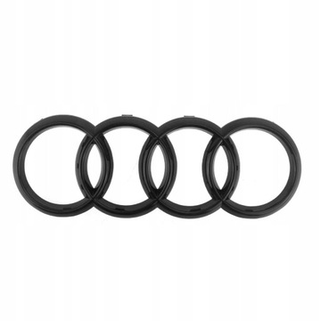 EMBLEMAT AUDI KOLKA PRZÓD ZNACZEK 285 x 99 cm