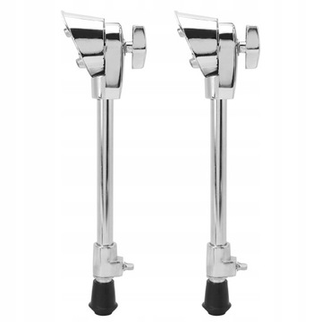 Пара ножек большого барабана с фиксированной опорой.