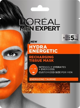 Loreal Men Expert Hydra Energetic maseczka do twarzy dla mężczyzn