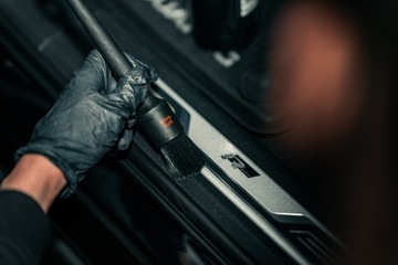 ADBL Round Detailing Brush Pro Set Набор из трех кистей для детейлинга.