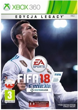 Fifa 18 Xbox 360 PL