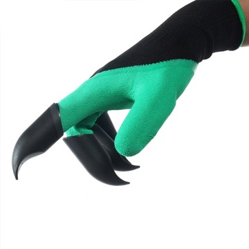 ПЕРЧАТКИ САДОВЫЕ ПЕРЧАТКИ КОГТИ С КОГТЯМИ