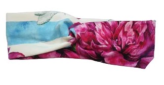 Opaska kwiaty 50-52 cm