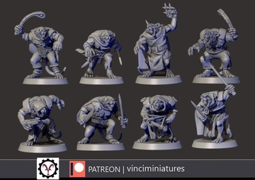 Shadow Assassin - 5 szt. - Vinciminiatures