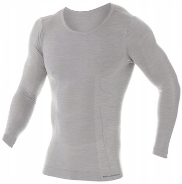 Koszulka Męska WEŁNIANA BRUBECK Comfort Wool - XL