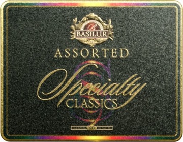 ЧАЙНЫЙ НАБОР 6 ВКУСОВ Basilur СПЕЦИАЛЬНАЯ КЛАССИКА Чайная коробка подарочная 60 шт.