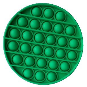 POP IT OKRĄGŁE PUSH BUBBLE ZABAWKA ANTYSTRESOWA 3+