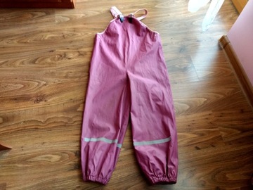 afioletowe nieprzemakalne szelki H&M jnowe r.134/140