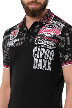 T-shirt Polo Cipo Baxx California True Spirit