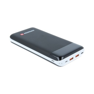 SWISSTEN Powerbank 30000 мАч с быстрой зарядкой 3.0, ЖК-дисплей