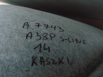 ЧЕРНАЯ ОТДЕЛКА ПОТОЛКА AUDI A3 8P LIFT 5D SB S-LINE