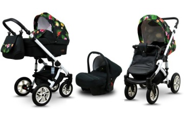 Візок дитячий 3 в 1 BabyLux Sky Lark прогулянкова коляска люлька автокрісло