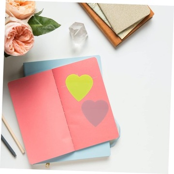 5 флуоресцентных наклеек «Любовь» для блокнотов, напоминающих о любви