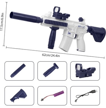 ВОДЯНОЙ ПИСТОЛЕТ ЭЛЕКТРИЧЕСКИЙ АВТОМАТ ДЛЯ ДЕТЕЙ В ПОДАРОК