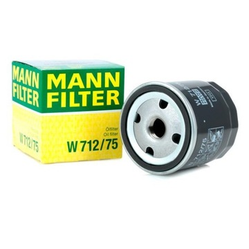 MANN FILTER FILTR OLEJU W712/75 do CHEVROLET AVEO