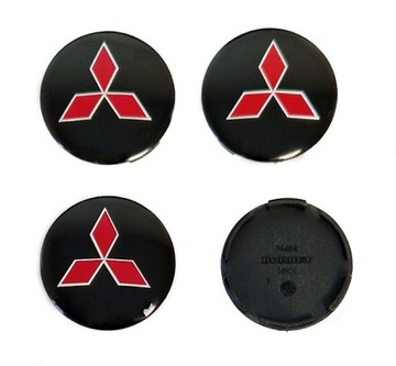 MITSUBISHI DEKIELKI ZNACZKI DO ALUFELG BORBET 56mm